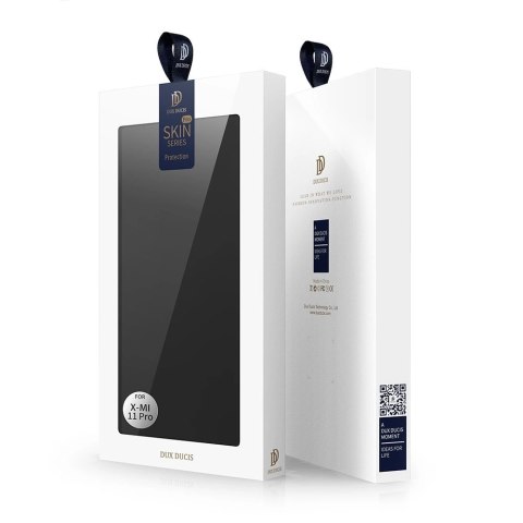 DUX DUCIS Skin Pro kabura etui pokrowiec z klapką Xiaomi Mi 11 Pro czarny DUX DUCIS Skin Pro kabura etui pokrowiec z klapką Xiaomi Mi 11 Pro czarny