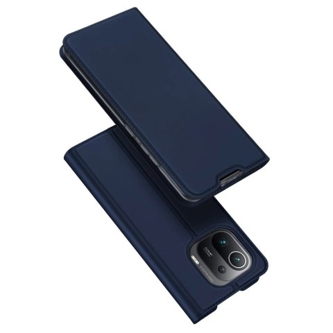 DUX DUCIS Skin Pro kabura etui pokrowiec z klapką Xiaomi Mi 11 Pro niebieski DUX DUCIS Skin Pro kabura etui pokrowiec z klapką Xiaomi Mi 11 Pro niebieski