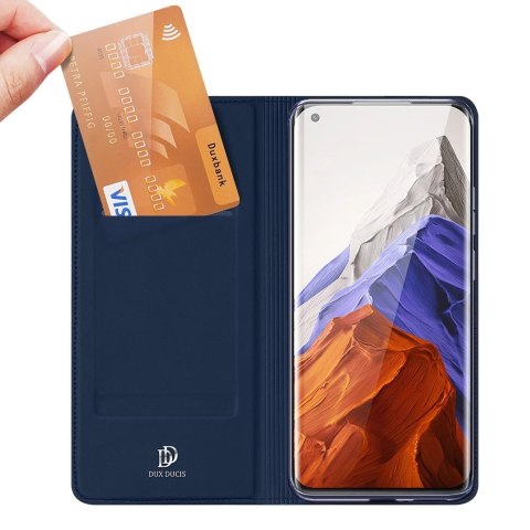 DUX DUCIS Skin Pro kabura etui pokrowiec z klapką Xiaomi Mi 11 Pro niebieski DUX DUCIS Skin Pro kabura etui pokrowiec z klapką Xiaomi Mi 11 Pro niebieski