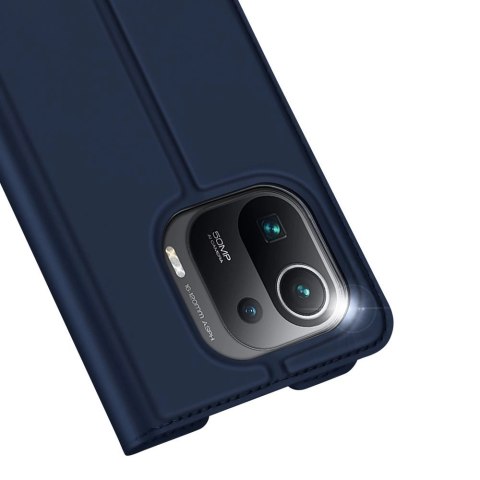 DUX DUCIS Skin Pro kabura etui pokrowiec z klapką Xiaomi Mi 11 Pro niebieski DUX DUCIS Skin Pro kabura etui pokrowiec z klapką Xiaomi Mi 11 Pro niebieski