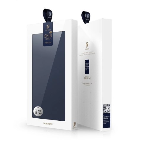DUX DUCIS Skin Pro kabura etui pokrowiec z klapką Xiaomi Mi 11 Pro niebieski DUX DUCIS Skin Pro kabura etui pokrowiec z klapką Xiaomi Mi 11 Pro niebieski