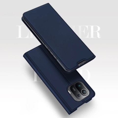 DUX DUCIS Skin Pro kabura etui pokrowiec z klapką Xiaomi Mi 11 Pro niebieski DUX DUCIS Skin Pro kabura etui pokrowiec z klapką Xiaomi Mi 11 Pro niebieski