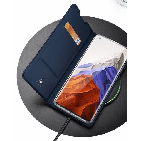 DUX DUCIS Skin Pro kabura etui pokrowiec z klapką Xiaomi Mi 11 Pro niebieski DUX DUCIS Skin Pro kabura etui pokrowiec z klapką Xiaomi Mi 11 Pro niebieski