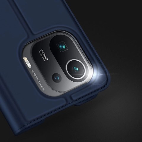 DUX DUCIS Skin Pro kabura etui pokrowiec z klapką Xiaomi Mi 11 Pro niebieski DUX DUCIS Skin Pro kabura etui pokrowiec z klapką Xiaomi Mi 11 Pro niebieski