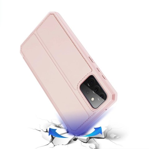 DUX DUCIS Skin X kabura etui pokrowiec z klapką Samsung Galaxy A72 4G różowy DUX DUCIS Skin X kabura etui pokrowiec z klapką Samsung Galaxy A72 4G różowy