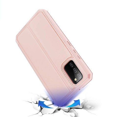 DUX DUCIS Skin X kabura etui pokrowiec z klapką Samsung Galaxy A02s EU różowy DUX DUCIS Skin X kabura etui pokrowiec z klapką Samsung Galaxy A02s EU różowy