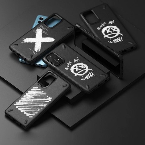 Ringke Onyx Design wytrzymałe etui pokrowiec Samsung Galaxy A72 4G czarny (Paint) (OXSG0047) Ringke Onyx Design wytrzymałe etui pokrowiec Samsung Galaxy A72 4G czarny (Paint) (OXSG0047)