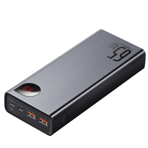 Baseus Adaman powerbank 2x USB / 1x USB Typ C / 1x micro USB 20000mAh 65W Quick Charge 3.0 Power Delivery czarny (PPIMDA-D01) Baseus Adaman powerbank 2x USB / 1x USB Typ C / 1x micro USB 20000mAh 65W Quick Charge 3.0 Power Delivery czarny (PPIMDA-D01)