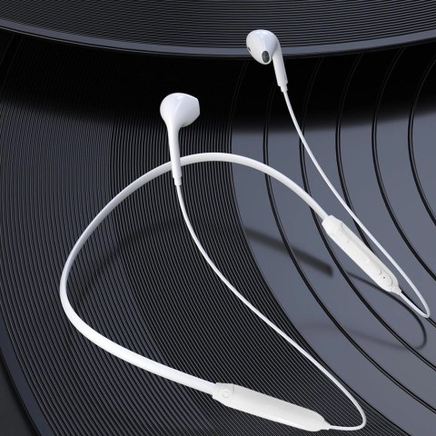 Dudao Magnetic Suction douszne bezprzewodowe słuchawki Bluetooth biały (U5B) Dudao Magnetic Suction douszne bezprzewodowe słuchawki Bluetooth biały (U5B)