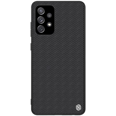 Nillkin Textured Case wytrzymałe wzmocnione etui z żelową ramką i nylonem na tyle Samsung Galaxy A72 4G czarny Nillkin Textured Case wytrzymałe wzmocnione etui z żelową ramką i nylonem na tyle Samsung Galaxy A72 4G czarny