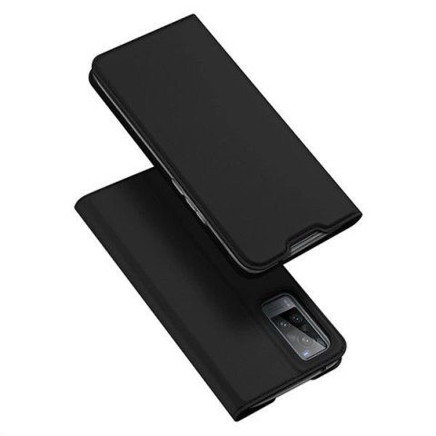 Dux Ducis Skin Pro kabura etui pokrowiec z klapką Vivo X60 czarny Dux Ducis Skin Pro kabura etui pokrowiec z klapką Vivo X60 czarny