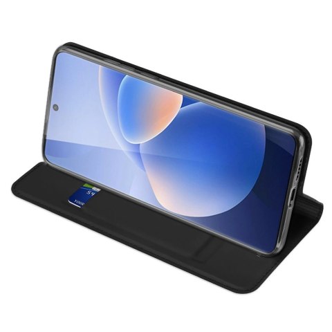 Dux Ducis Skin Pro kabura etui pokrowiec z klapką Vivo X60 czarny Dux Ducis Skin Pro kabura etui pokrowiec z klapką Vivo X60 czarny