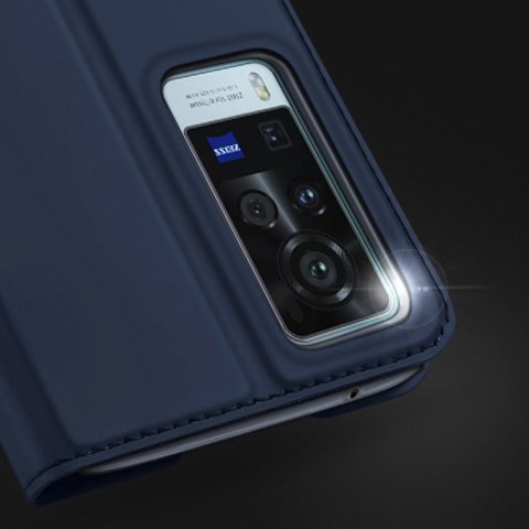 Dux Ducis Skin Pro kabura etui pokrowiec z klapką Vivo X60 czarny Dux Ducis Skin Pro kabura etui pokrowiec z klapką Vivo X60 czarny