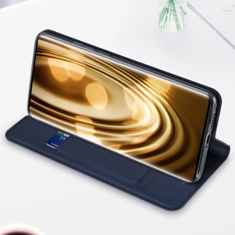 Dux Ducis Skin Pro kabura etui pokrowiec z klapką Vivo X60 czarny Dux Ducis Skin Pro kabura etui pokrowiec z klapką Vivo X60 czarny