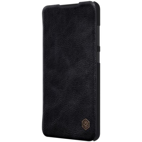 Nillkin Qin skórzana kabura etui Samsung Galaxy A72 4G czarny Nillkin Qin skórzana kabura etui Samsung Galaxy A72 4G czarny