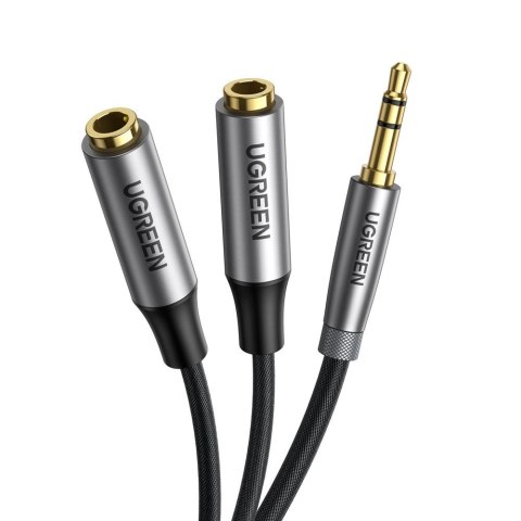 Ugreen przewód kabel przedłużacz AUX 3,5mm mini jack 0,2m czarny (AV191 50253) Ugreen przewód kabel przedłużacz AUX 3,5mm mini jack 0,2m czarny (AV191 50253)