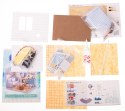 Domek dla lalek drewniany pokój dzienny model do złożenia LED DIY 3016 15,02cm Domek dla lalek drewniany pokój dzienny model do złożenia LED DIY 3016 15,02cm