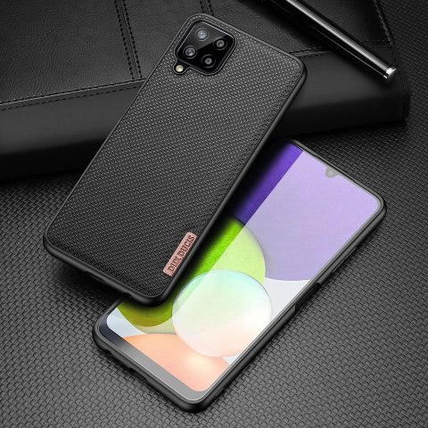 Dux Ducis Fino etui pokrowiec pokryty nylonowym materiałem Samsung Galaxy A22 4G czarny Dux Ducis Fino etui pokrowiec pokryty nylonowym materiałem Samsung Galaxy A22 4G czarny