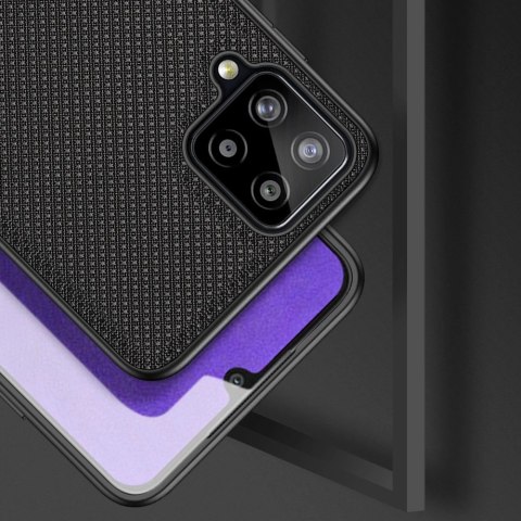 Dux Ducis Fino etui pokrowiec pokryty nylonowym materiałem Samsung Galaxy A22 4G czarny Dux Ducis Fino etui pokrowiec pokryty nylonowym materiałem Samsung Galaxy A22 4G czarny