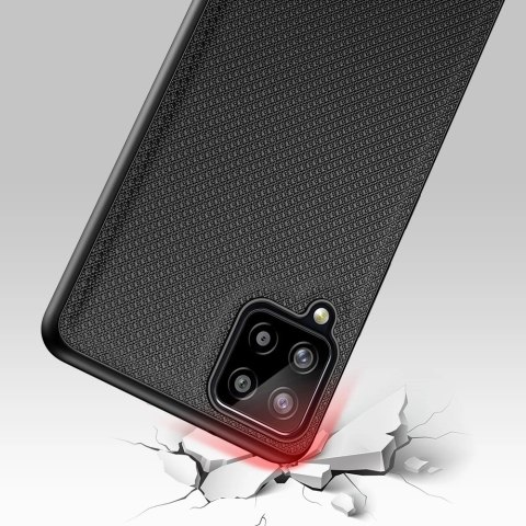 Dux Ducis Fino etui pokrowiec pokryty nylonowym materiałem Samsung Galaxy A22 4G czarny Dux Ducis Fino etui pokrowiec pokryty nylonowym materiałem Samsung Galaxy A22 4G czarny