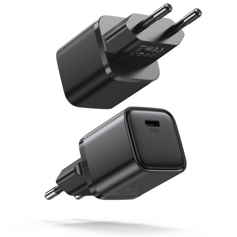 Joyroom szybka ładowarka sieciowa USB Typ C 20W Power Delivery Quick Charge 3.0 AFC czarna (L-P202) Joyroom szybka ładowarka sieciowa USB Typ C 20W Power Delivery Quick Charge 3.0 AFC czarna (L-P202)
