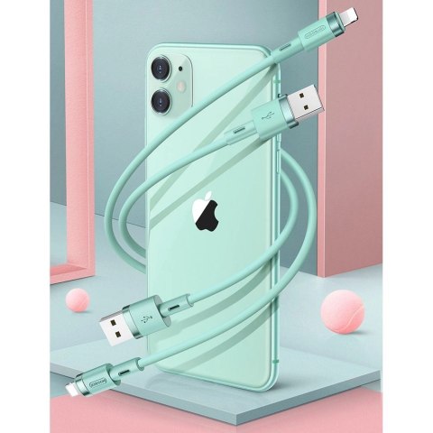 Kabel Joyroom Liquid Silicone Data Cable N2 USB-A / Lightning 2.4A 1.2m - czarny Kabel Joyroom Liquid Silicone Data Cable N2 USB-A / Lightning 2.4A 1.2m - czarny