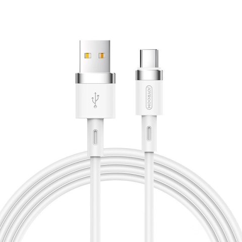 Kabel Joyroom Liquid Silicone Data Cable N2 USB-A / USB-C 2.4A 1.2 m - biały Kabel Joyroom Liquid Silicone Data Cable N2 USB-A / USB-C 2.4A 1.2 m - biały