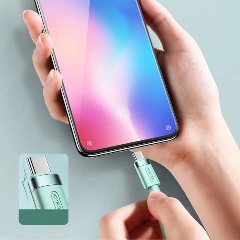 Kabel Joyroom Liquid Silicone Data Cable N2 USB-A / USB-C 2.4A 1.2 m - biały Kabel Joyroom Liquid Silicone Data Cable N2 USB-A / USB-C 2.4A 1.2 m - biały