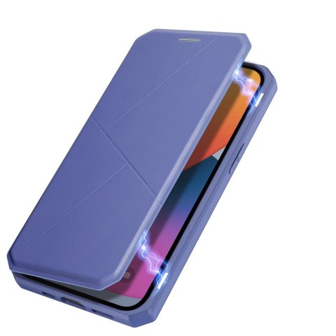 DUX DUCIS Skin X kabura etui pokrowiec z klapką iPhone 13 Pro niebieski DUX DUCIS Skin X kabura etui pokrowiec z klapką iPhone 13 Pro niebieski