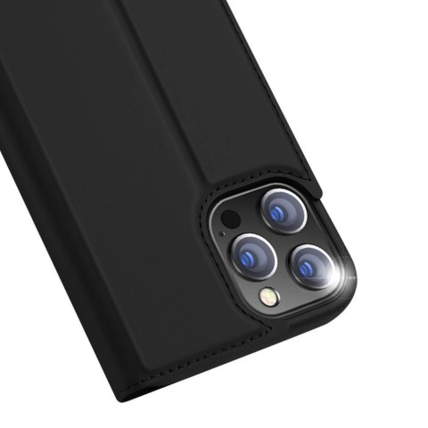 Dux Ducis Skin Pro kabura etui pokrowiec z klapką iPhone 13 Pro Max czarny Dux Ducis Skin Pro kabura etui pokrowiec z klapką iPhone 13 Pro Max czarny