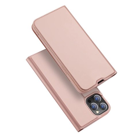Dux Ducis Skin Pro kabura etui pokrowiec z klapką iPhone 13 Pro Max różowy Dux Ducis Skin Pro kabura etui pokrowiec z klapką iPhone 13 Pro Max różowy