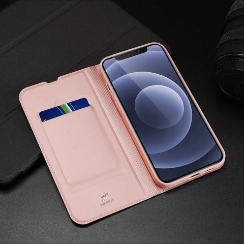Dux Ducis Skin Pro kabura etui pokrowiec z klapką iPhone 13 mini złoty Dux Ducis Skin Pro kabura etui pokrowiec z klapką iPhone 13 mini złoty