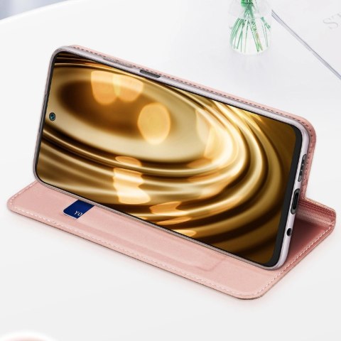 Dux Ducis Skin Pro kabura etui pokrowiec z klapką Xiaomi Redmi 10 złoty Dux Ducis Skin Pro kabura etui pokrowiec z klapką Xiaomi Redmi 10 złoty