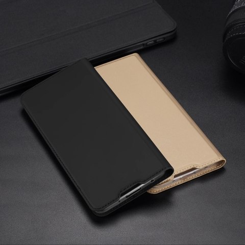 Dux Ducis Skin Pro kabura etui pokrowiec z klapką Xiaomi Redmi 10 złoty Dux Ducis Skin Pro kabura etui pokrowiec z klapką Xiaomi Redmi 10 złoty