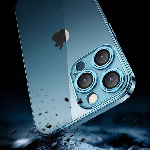 Joyroom Chery Mirror Case etui pokrowiec do iPhone 13 Pro obudowa z metaliczną ramką srebrny (JR-BP908 silver) Joyroom Chery Mirror Case etui pokrowiec do iPhone 13 Pro obudowa z metaliczną ramką srebrny (JR-BP908 silver)