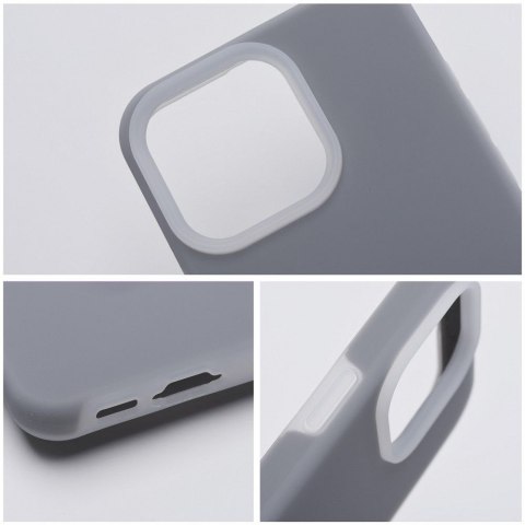 Futerał CANDY CASE do IPHONE 16 Plus szary Futerał CANDY CASE do IPHONE 16 Plus szary