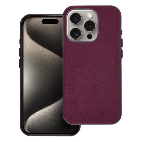 Futerał WOVEN MAG COVER kompatybilny z MagSafe do IPHONE 15 Pro burgundowy Futerał WOVEN MAG COVER kompatybilny z MagSafe do IPHONE 15 Pro burgundowy