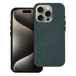 Futerał WOVEN MAG COVER kompatybilny z MagSafe do IPHONE 15 Pro zielony