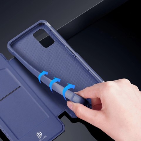 DUX DUCIS Skin X kabura etui pokrowiec z klapką Samsung Galaxy A03s niebieski DUX DUCIS Skin X kabura etui pokrowiec z klapką Samsung Galaxy A03s niebieski