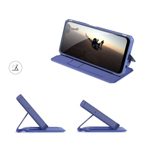 DUX DUCIS Skin X kabura etui pokrowiec z klapką Samsung Galaxy A03s niebieski DUX DUCIS Skin X kabura etui pokrowiec z klapką Samsung Galaxy A03s niebieski