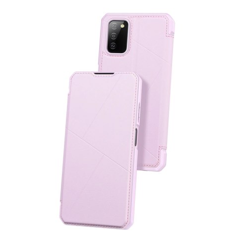 DUX DUCIS Skin X kabura etui pokrowiec z klapką Samsung Galaxy A03s różowy DUX DUCIS Skin X kabura etui pokrowiec z klapką Samsung Galaxy A03s różowy