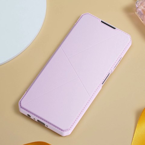 DUX DUCIS Skin X kabura etui pokrowiec z klapką Samsung Galaxy A03s różowy DUX DUCIS Skin X kabura etui pokrowiec z klapką Samsung Galaxy A03s różowy