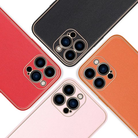 Dux Ducis Yolo eleganckie etui pokrowiec ze skóry ekologicznej iPhone 13 Pro czerwony Dux Ducis Yolo eleganckie etui pokrowiec ze skóry ekologicznej iPhone 13 Pro czerwony