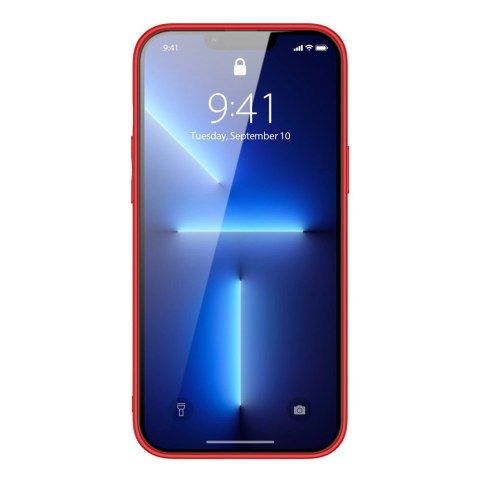 Dux Ducis Yolo eleganckie etui pokrowiec ze skóry ekologicznej iPhone 13 Pro czerwony Dux Ducis Yolo eleganckie etui pokrowiec ze skóry ekologicznej iPhone 13 Pro czerwony