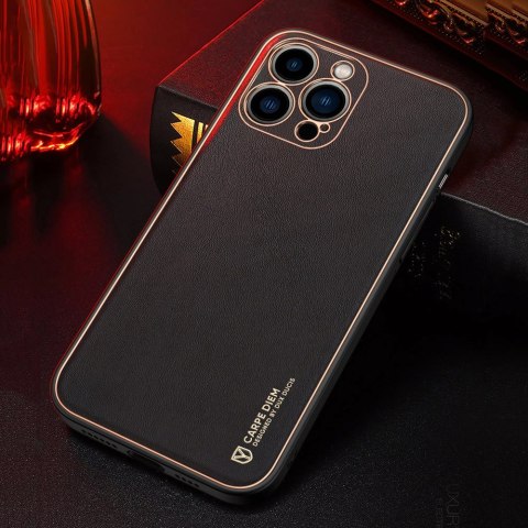 Dux Ducis Yolo eleganckie etui pokrowiec ze skóry ekologicznej iPhone 13 Pro czerwony Dux Ducis Yolo eleganckie etui pokrowiec ze skóry ekologicznej iPhone 13 Pro czerwony
