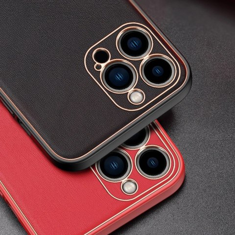 Dux Ducis Yolo eleganckie etui pokrowiec ze skóry ekologicznej iPhone 13 Pro czerwony Dux Ducis Yolo eleganckie etui pokrowiec ze skóry ekologicznej iPhone 13 Pro czerwony