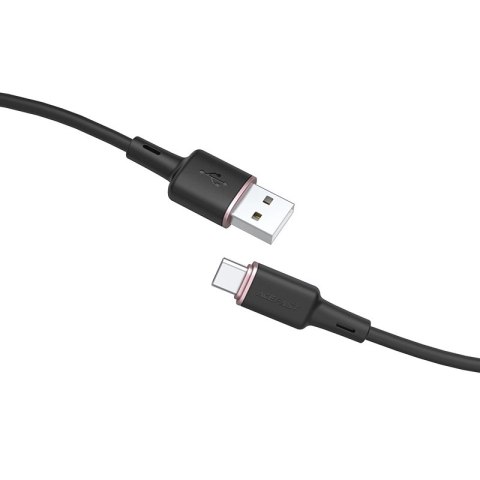 Acefast kabel USB - USB Typ C 1,2m, 3A czarny (C2-04 black) Acefast kabel USB - USB Typ C 1,2m, 3A czarny (C2-04 black)