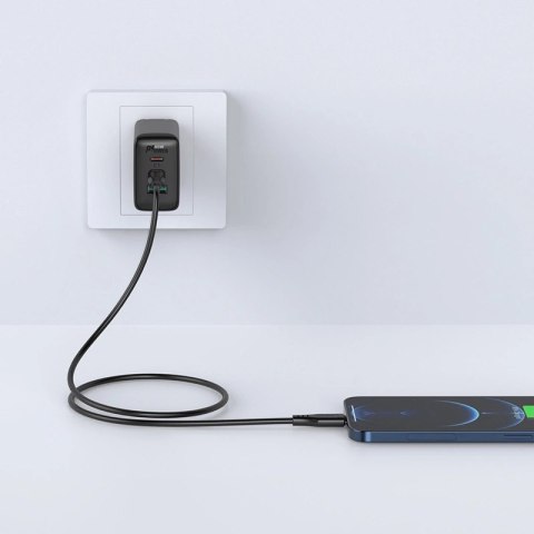 Kabel Acefast C3-01 Lightning - USB-C PD 30W 3A 480Mb/s 1,2m - biały