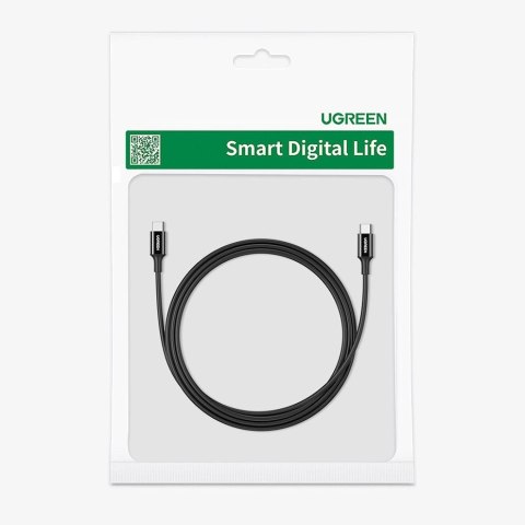 Ugreen kabel przewód USB Typ C (męski) na Typ C (męski) 1 m biały (US300) Ugreen kabel przewód USB Typ C (męski) na Typ C (męski) 1 m biały (US300)