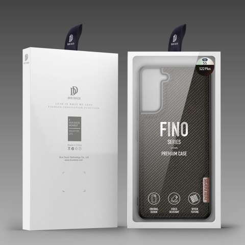 Dux Ducis Fino etui pokrowiec pokryty nylonowym materiałem Samsung Galaxy S22+ (S22 Plus) zielony Dux Ducis Fino etui pokrowiec pokryty nylonowym materiałem Samsung Galaxy S22+ (S22 Plus) zielony
